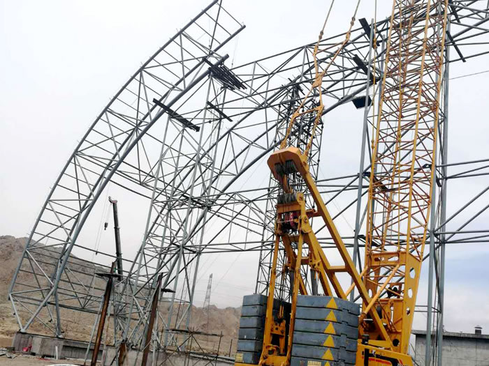 沈陽烏海電廠管桁架